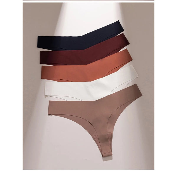 Kit 5 Calcinhas Sem Costura Premium Venizia